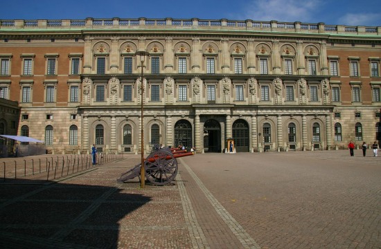 El Palacio Real de Suecia se encuentra en el centro histórico de Estocolmo