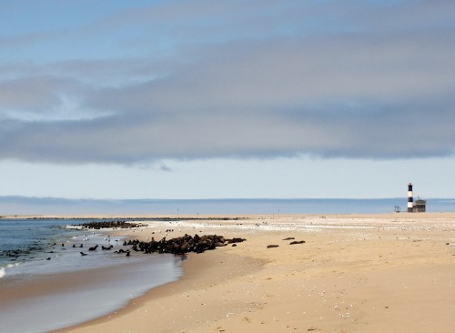 Walbis Bay en Namibia